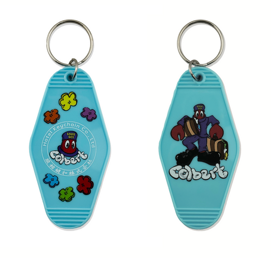 Philip Colbert Keychain blue