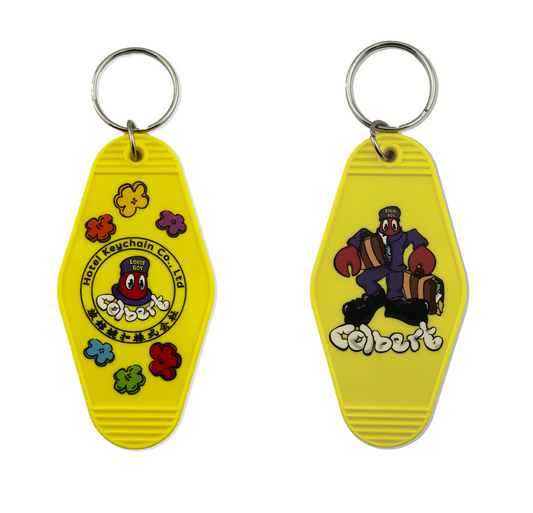 Philip Colbert Keychain Yellow