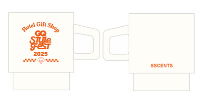 GQ x HOTEL GIFTSHOP x SSCENTS Candle Cup ORANGE